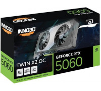 INNO3D GeForce RTX 5060 Twin X2 OC NVIDIA 8 GB GDDR7