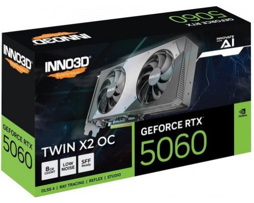INNO3D GeForce RTX 5060 Twin X2 OC NVIDIA 8 GB GDDR7