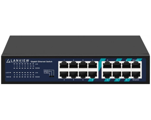 Lanview LVN-1U-16PORT-1G  kategorii