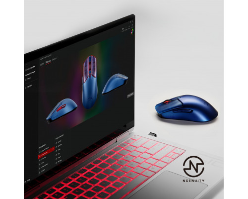 HyperX Bezprzewodowa mysz dla graczy Pulsefire Haste 2 S Navy