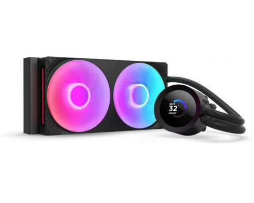 NZXT Kraken Plus RGB 240 Procesor Chłodnica cieczy all-in-one 12 cm Czarny