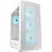COUGAR AIRFACE PURE PRO PC Case, Mid Tower, White