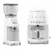 SMEG CGF11WHEU Kaffeemühle 50`s Style wei
