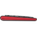 Connect IT CKB-3000-CS klawiatura Uniwersalne RF Wireless Czarny, Czerwony