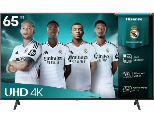 Hisense 65A6Q 165,1 cm (65") 4K Ultra HD Smart TV Wi-Fi Czarny 330 cd/m²