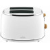Witt Premium Wood toaster, white