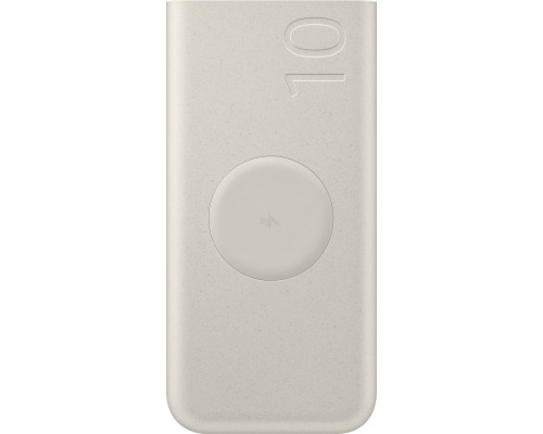 Samsung EB-U2510XUEGWW bank mocy 10000 mAh Bezprzewodowe ładowanie Beżowy