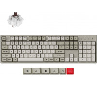 Keychron C2 Pro 8K (C2PX-M3) - US układ - Hot-Swappable Super Brown Switches - Czarny (Czarna) Mechaniczna Żądzeń Klaviatura