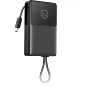 Joyroom JR-PR1 10000mAh 22,5W with a built-in zwijanym kablem USB-C - black