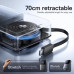 Joyroom JR-PR1 10000mAh 22,5W with a built-in zwijanym kablem USB-C - black