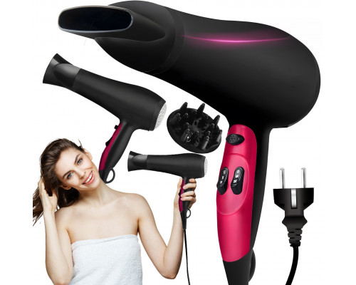 for hair 4w1 zimny nawiew 3 poziomy suszenia 2000 W for hair 4w1 zimny nawiew 3 poziomy suszenia 2000 W