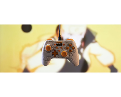 Konix Naruto Nintendo Switch/PC white Controller