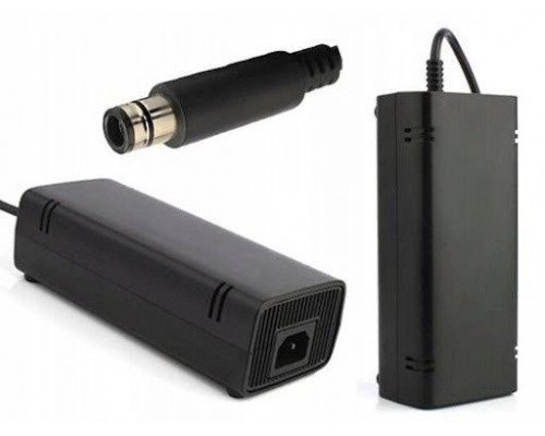 ZASILACZ DO KONSOLI XBOX 360 E + KABEL ZASILAJĄCY