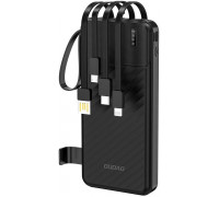 Dudao K13 10000mAh with a built-in kablem - black
