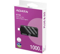Dysk SSD External SC735 1TB U3.2C 1000/1000MB/s Grey