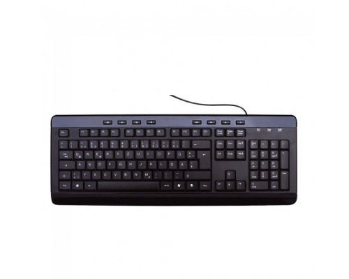 MediaRange Multimedia Keyboard black QWERTY GR