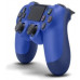 Used Sony DualShock 4 v2 game controller, Wave Blue, PS4