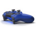 Used Sony DualShock 4 v2 game controller, Wave Blue, PS4