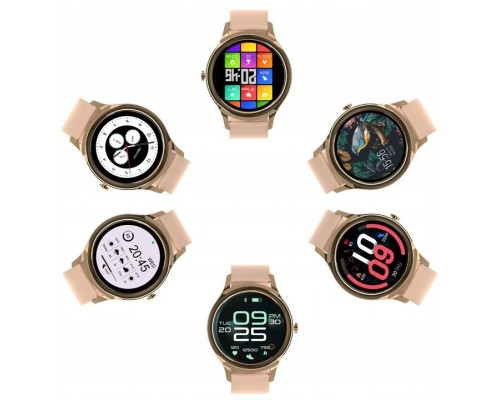 Forever smartwatch ForeVive 3 SB-340 złoty z głośnikiem bluetooth 3W