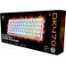 Deltaco DK470 60% mechaniczna klawiatura DELTACO GAMING, Pre-lubed Hot-Swap KTT jungikliai / 4222408 / GAM-175-W-US
