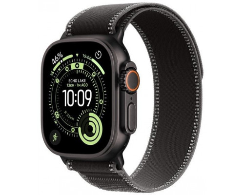 Watch Ultra 3 49mm Black Titanium/Black/Charcoal Trail Loop - M/L