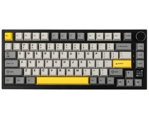 AK820 Pro Flying Fish Switch Black-Gray-Yellow-3 Model RGB