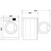 INDESIT Skalbimo mašina IM 642 MY TIME EE, 6kg, 1200rpm, Energy class B, Gylis 44.6 cm