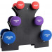 VIRTUFIT SET Dumbbells NEOPRENOWYCH Z UCHWYTEM
