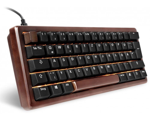 Sharkoon Gaming Tastatur Skiller SGK50S4 Gen2 Wood schwarz