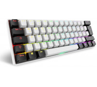 Sharkoon Gaming Tastatur Skiller SGK50S4 Gen2 weiß-gelb RGB