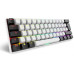 Sharkoon Gaming Tastatur Skiller SGK50S4 Gen2 weiß-gelb RGB