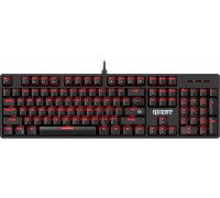 przewodowa Defender QUEST GK-596 MECHANICZNA podświetlana gaming RGB