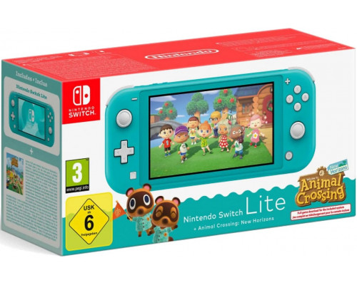 Nintendo Switch Lite Turquoise + Animal Crossing: New Horizons (NSH137)