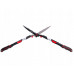 Shears teleskopowe do żywopłotu z ostrzem falistym 735-865mm PTFE (6/12)