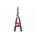 Shears teleskopowe do żywopłotu z ostrzem falistym 735-865mm PTFE (6/12)