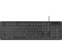 Savio KB-04 klawiatura Dom/Biuro USB QWERTY UK międzynarodowy Czarny
