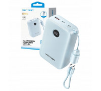 Vention 20000mAh 2 x USB-C 1x USB-A z wyswietlaczem 22.5W Blue