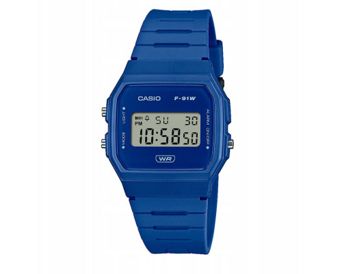 Zegarek CASIO Unisex F-91WB-2A1DF + BOX