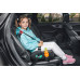 FOTELIK SAMOCHODOWY PODKŁADKA SIEDZISKO BLACK PIKOWANY R129 125-150 CM