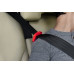 FOTELIK SAMOCHODOWY PODKŁADKA SIEDZISKO BLACK PIKOWANY R129 125-150 CM