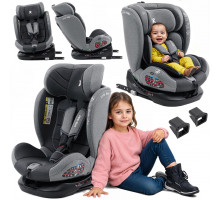 KinderKraft 360 Grey-Black 40-150 CM R129 ISOFIX