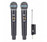 DNA BAT DUAL VOCAL SET zestaw bezprzewodowy akumul