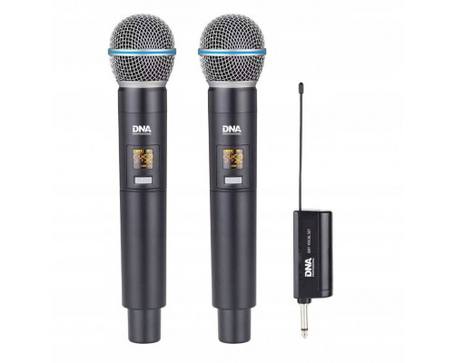 DNA BAT DUAL VOCAL SET zestaw bezprzewodowy akumul
