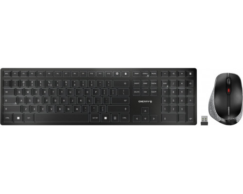 Cherry DW 9500 SLIM - Tastatur-und-Maus-Set - kabellos