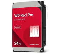 HDD WD Red Pro WD241KFGX (24 TB ; 3.5"; 512 MB; 7200 obr/min)