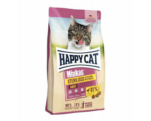 Happy Cat MINKAS STERILISED chicken 4kg