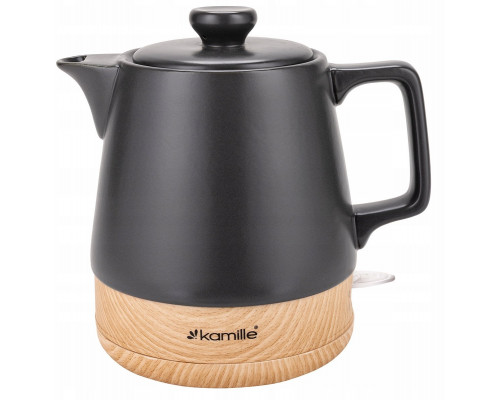 CZAJNIK CERAMICZNY 1729 CZARNY 1 L 1200 W