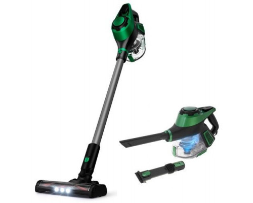 pionowy przewodowy z elektroszczotką LED | Siła ssania 15 000 Pa | Filtr HEPA 13