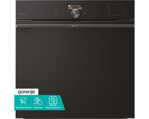 Gorenje BPSA6138B G800 System Multi z dodatkiem pary, 60 x 60 cm
