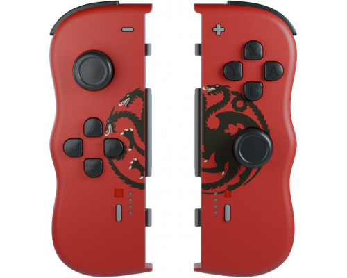 LEXIP X GAME OF THRONES Black Lights Twinpads Controller Red